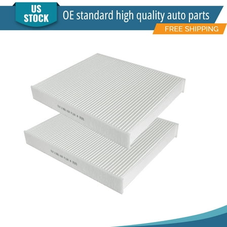 YXPCARS 2PCS Cabin Air Filter for Chevy Cruze 16-19 Equinox Impala GMC Buick, New Activated Carbon Cabin Air Filter Replacement (CF11966)