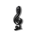 thumbnail image 5 of Treble Clef Staff Decor, Minimalist Line Art Music Note Home Decoration, 5 of 7