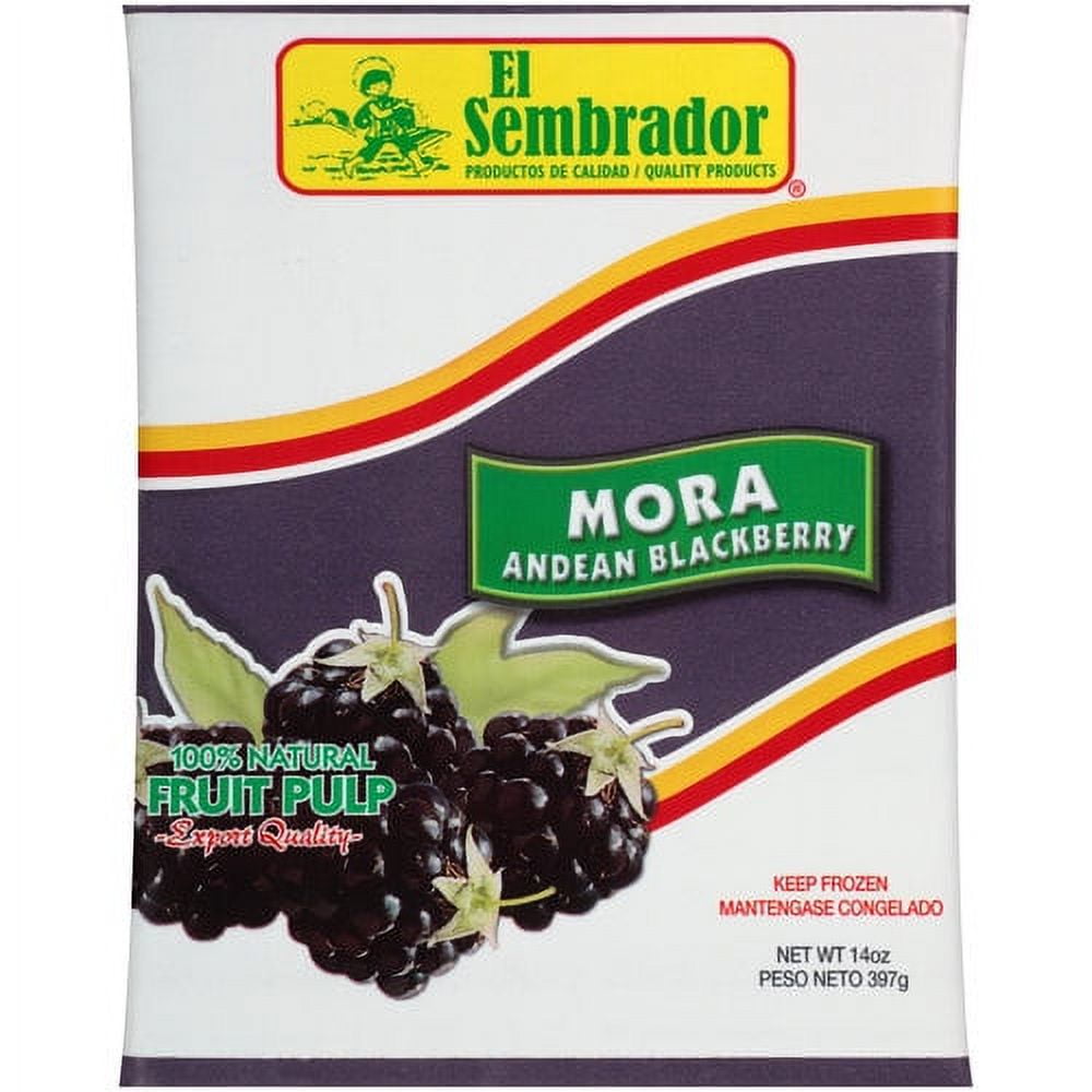 El Sembrador Mora Andean Blackberry Fruit Pulp, 14 oz