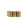 thumbnail image 5 of Meridian Furniture Dimple 6 Piece Gold Iron Metal Coffee Table, 5 of 5