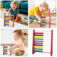 thumbnail image 4 of 7.9"x6.3" Wooden Abacus, Multicolour, 4 of 9