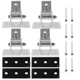 thumbnail image 4 of KAKOWELY solar panel brackets 4pcs Solar Panel Bracket Adjustable Solar Panel Tilt Mount Panel Clamp Mounting Stand4.13"X3.15"X2.95", 4 of 5