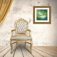thumbnail image 3 of Finch, Shiela 20x20 Gold Ornate Wood Framed with Double Matting Museum Art Print Titled - Water Lily Pond #2, 3 of 4