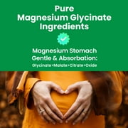 VHC Magnesium Glycinate Supplement 500mg High Absorption Chelated Formula 120 Capsules