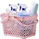 thumbnail image 4 of Cesta de plástico para ducha con asa, organizador portátil, contenedores de almacenamiento para baño, despensa, cocina, dormitorio universitario (verde) Ormromra DLM406-3, 4 of 9