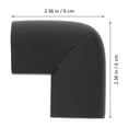 thumbnail image 5 of 12 PCS black Corner Protector ,Table Corner Protectors ,Strong Adhesive Baby Head Protector Table Corner Protectors for Furniture, 5 of 5