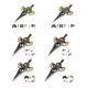 thumbnail image 3 of Stunt Remote Control Flying Sword Flying Toy Fighter Flying Sword, 3 of 5