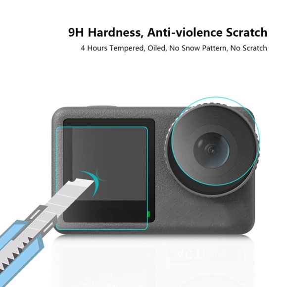 Película Protectora de Pantalla de Vidrio Templado 3 Piezas Macarena A Prueba de Aceite 9H