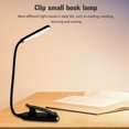 thumbnail image 5 of Mini libro Clip luces 3 modos de iluminación lámparas de lectura recargables (negro 9LED), 5 of 5