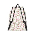 thumbnail image 3 of Daiia Rose Flowers Vintage Canvas Backpack for Men and Women ,Hiking Backpack,Travel Laptop Bag for School,Large Capacity Backpack, 3 of 8