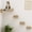 L, variant on Cat Wall Furniture - Corner Climbing Shelf With 3 Wide Steps Modern Floating Stairs For Indoor Cats Up To 30 Lbs Wood Color
