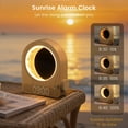 thumbnail image 3 of Despertador de amanecer Epochleno con ruido blanco y luz de la luna, 3 of 7