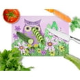 thumbnail image 2 of Caroline's Treasures Who is Your Friend Owl Glass Cutting Board Large, 2 of 2
