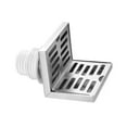 thumbnail image 3 of Drenaje de piso de esquina lateral de pared Drenaje lateral Ahorro de espacio horizontal de para tubería de PVC para balcón Baño Cocina para tubería de 50 mm, 3 of 8