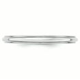 thumbnail image 3 of Primal Gold 10 Karat White Gold 2.5mm Half Round with Edge Band Size 5, 3 of 7