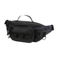 thumbnail image 1 of S SERENABLE Sac de Pêche Sac de Transport Sac de Pêche Multifonctionnel Chasse Randonnée Noir, 1 of 9