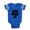 Royal Blue, variant on CafePress - Dont Label Me - Cute Infant Baby Football Bodysuit