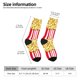 thumbnail image 2 of Fotbe Popcorn Calcetas Largas con Estampado para Hombre y Mujer – Calcetas de Compresión Transpirables y Elásticas, Viajar y Uso Diario Talla 5-11, 2 of 6