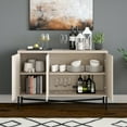 thumbnail image 5 of Evelyn&Zoe Brighton 48" Wide Rectangular Buffet Table, Alder White, 5 of 10