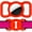 Red, variant on for Airtag Dog Collar Holder, Air Tag Protective Cat Airtag Dog Collar,Silicone AirTags GPS Tracking Accessories,Air Tags with Bone Pattern (1 Pack(White))