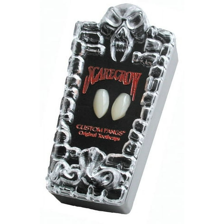 Classic Deluxe Vampire Fangs Adult White Classic Deluxe Vampire Fangs Adult White