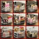 thumbnail image 1 of Caja de acabado de escritorio transparente a prueba de polvo Caja de almacenamiento de cosméticos Caja de almacenamiento de lápiz labial de plástico con tapa multifuncional, 1 of 5