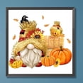 thumbnail image 3 of Pintura de diamante 5D DIY, taladro redondo completo, Kit de gnomo de girasol, decoración del hogar, 3 of 9
