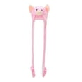 thumbnail image 2 of Adorable Plush Animal Hat Gloves Scarf Costume Winter Warm Party for Adults Kids, 2 of 8