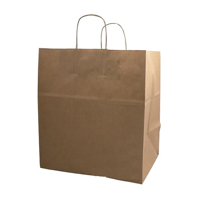 Duro Bag Manufacturing 87098 PEC Kraft Kary Shopping Bag, 9 x 5.75 x 13