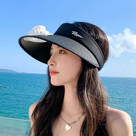 

Fans on Clearance ASXITE Fans that Blow Cold Clip Fans Hat With Fan For Women-Fan Visor Hat-Three Gear Mediation And Large Area Sun Protection