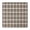 Brown And White, variant on Brown and White Checkerboard Checkered Pattern Square Fitted Tablecloth with Elastic Edge,Square Table Cover,Washable Elastic Table Cover for Home Kitchen Party Decor 34"x34"