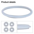 thumbnail image 3 of Mosiee Pressure Cooker Gasket Set Replacement Silicone Rubber Clear Electric Pressure Cooker Gasket Sealing Ring Kitchen Accessories, 3 of 8