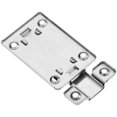 thumbnail image 3 of Door Bolts, 2 Pieces Stainless Steel Latch Sliding Door Lock, Surface Mounted Slide Bolt for All Types of Internal Doors, 3 of 5