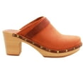 thumbnail image 2 of BJORK Maria Wooden Clogs in Vintage Oiled Leather, 2 of 8