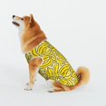 Tebeau Banana A Print Dog Shirts for Pet Clothes Soft Breathable Puppy