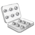 thumbnail image 1 of 6 pares de fundas para Audífonos AirPods Pro de 2.ª generación (espuma viscoelástica gris), 1 of 7