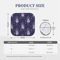 thumbnail image 3 of Rateoe Lavender Flowers Pattern 2 Piece Car Windshield Sun Shade Foldable | Front Windshield Shade for Sun, Heat and UV Rays | Sunshade for Car Front Window-Small, 3 of 6
