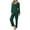 Army Green, variant on Lounge Sets for Women Two Piece Travel Outfits Sweatsuits 2 Piece Fashion 2024 Trendy Pajamas Pink M