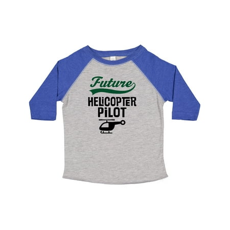 

Inktastic Future Helicopter Pilot Gift Toddler Boy or Toddler Girl T-Shirt