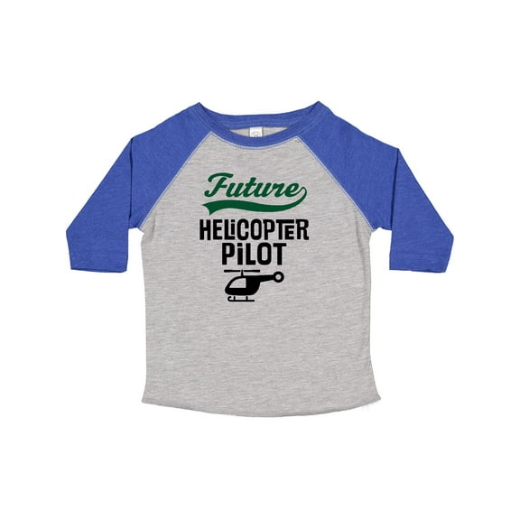 Inktastic Future Helicopter Pilot Boys or Girls Toddler T-Shirt