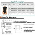 thumbnail image 2 of MSJUHEG Shapewear for Women,Body Suits for Womens,Shorts Bodysuit for Women,Corset Tops for Women,Underwear Crew Neck Leggings Slim Jumpsuit Bodysuit Top,Jumpsuit for Women Black L, 2 of 6