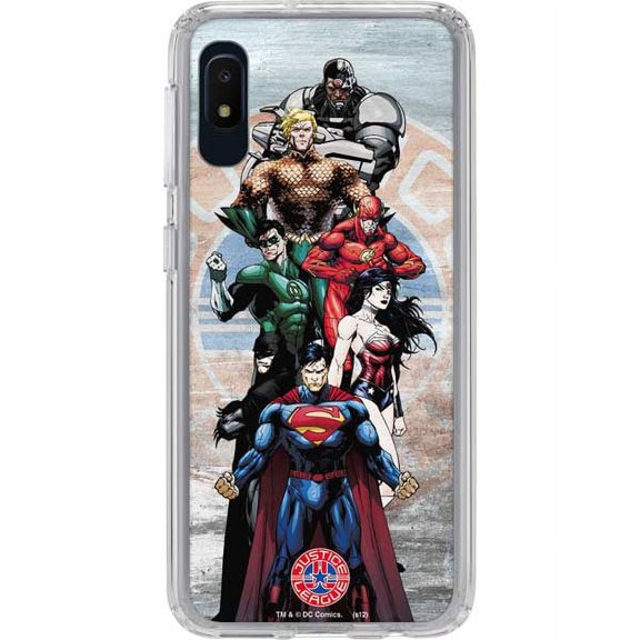 Skinit DC Comics Justice League Heros Galaxy A10e Clear Case