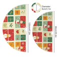 thumbnail image 3 of Christmas Squares Christmas Tree Skirt Xmas Tree Skirt Christmas Decorations Indoor for Holiday Party Decorations, 3 of 6