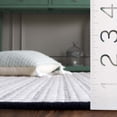 thumbnail image 5 of SAFAVIEH Vermont Sheldon Striped Area Rug, Navy/Ivory, 5' x 8', 5 of 11