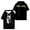 Black, variant on Isabel LaRosa Profile Photo Hooded T-shirt Women Men Short Sleeve Tee Casual Fashion Tops