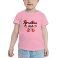 thumbnail image 2 of Grandma was Here Funny Toddler T Shirts for Boys Girls (Pink, 4T), 2 of 5