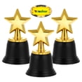 thumbnail image 4 of BRIGHTFUFU 6 PCS Star Trophy Awards Party Trofies Party Favors Kid Classroom School Recompensa Torneo deportivo Premio de juego de premios ganadores, 4 of 7