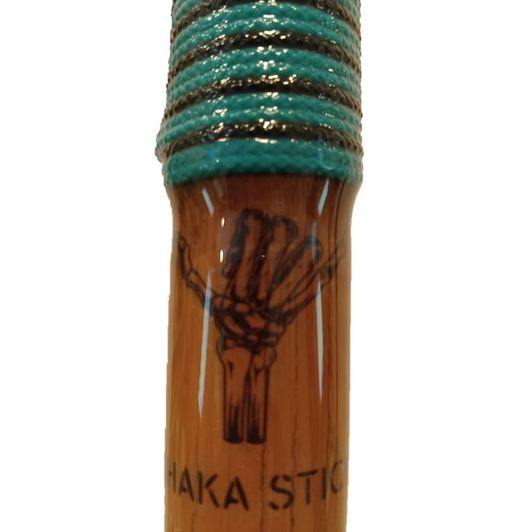 SHAKA STICK x TEAL/BLACK/WHITE Deckhand-Style Calcutta Bamboo