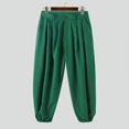 thumbnail image 3 of INCERUN 2024 Pantalones de estilo coreano, nuevos pantalones de diseño holgado a la moda para hombre, pantalones casuales de calle, pantalones de pierna ancha sólidos que combinan con todo, tallas S-5, 3 of 5