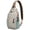 Sasquatch Wild, variant on Sasquatch Wilderness Sling Backpack with Big Foot Print Pattern, Funny Hiking Crossbody Bag for Travel and Outdoor Adventures